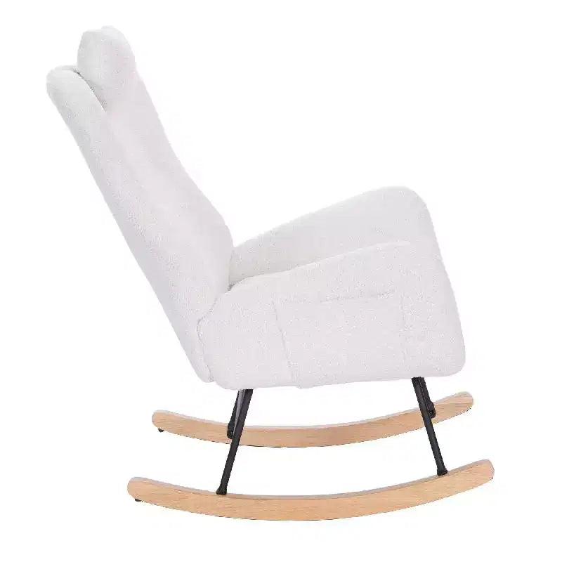 Package includes a Teddy [Regular Account] cushioned rocking chair for children's room, suitable for living room and bedroom