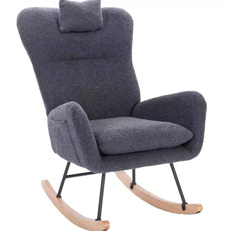 Package includes a Teddy [Regular Account] cushioned rocking chair for children's room, suitable for living room and bedroom