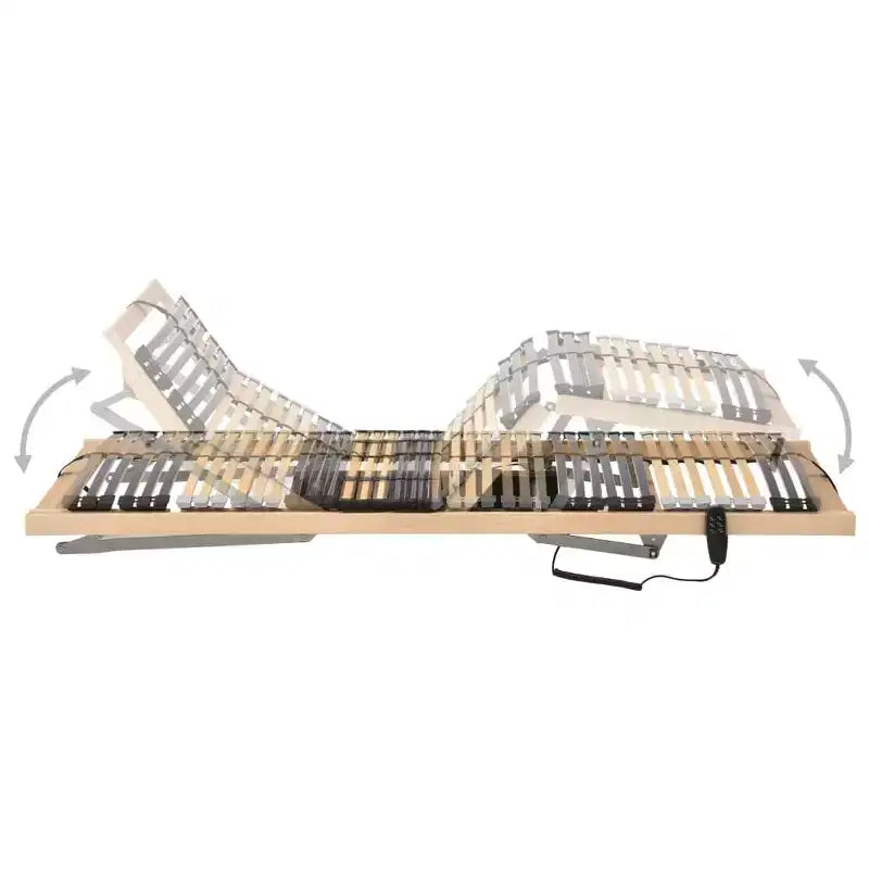 vidaXL Bed Base Adjustable Bed Base Rectangular Modern Height-Adjustable