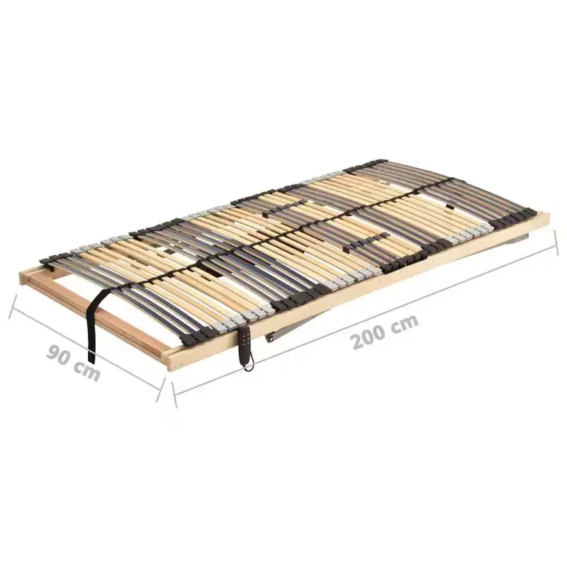 vidaXL Bed Base Adjustable Bed Base Rectangular Modern Height-Adjustable