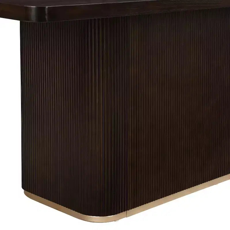 Christopher Knight Home Tessa Modern 8 Seater 84 Oversized Rectangular Dining Table with Pedestal Base
