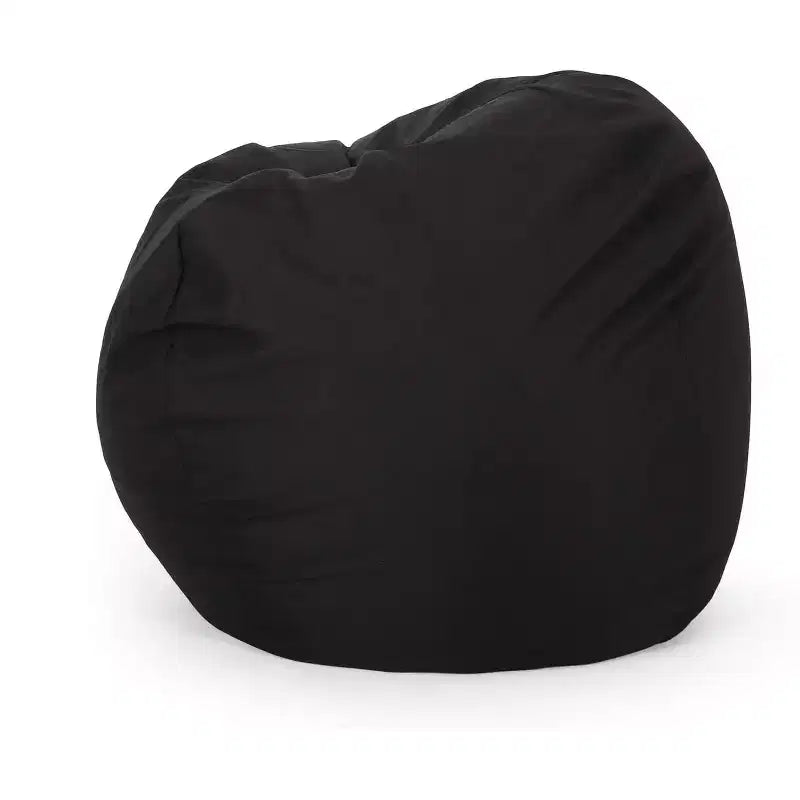 TUYOHW Round Bean Bag Chair for Adults, High-Density Foam Floor Chair for Firm Support, Modern Lazy Sofa Chair for Living Room