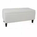 Merax 47 Tufted Velvet Storage Ottoman Bench
