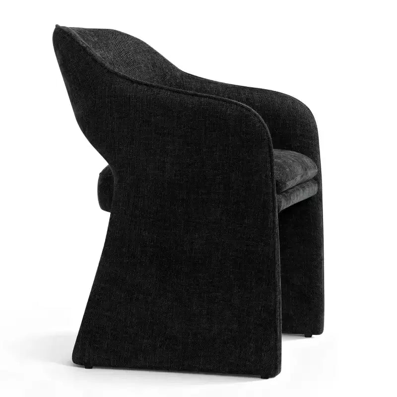 8-Piece Modern Dining Chairs, Fully Upholstered Fabric Kitchen Seating, Dining Room Chairs with Integrated Armrest and Leg Design-Panipeachy