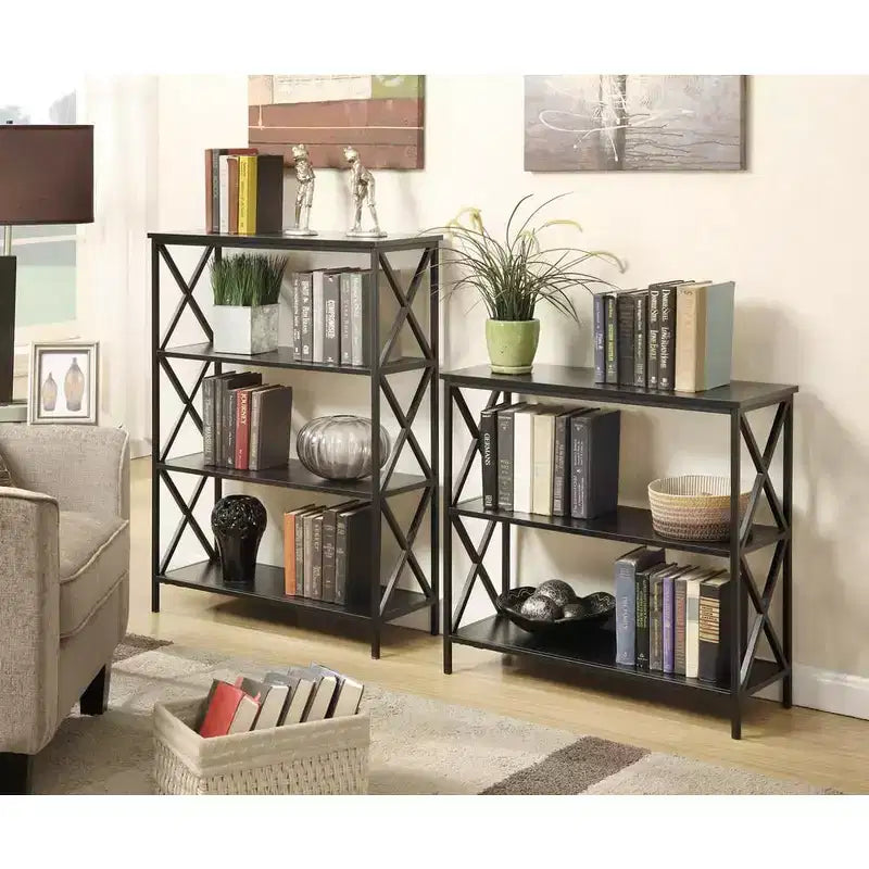HomeStock Tucson 4 Tier Bookcase