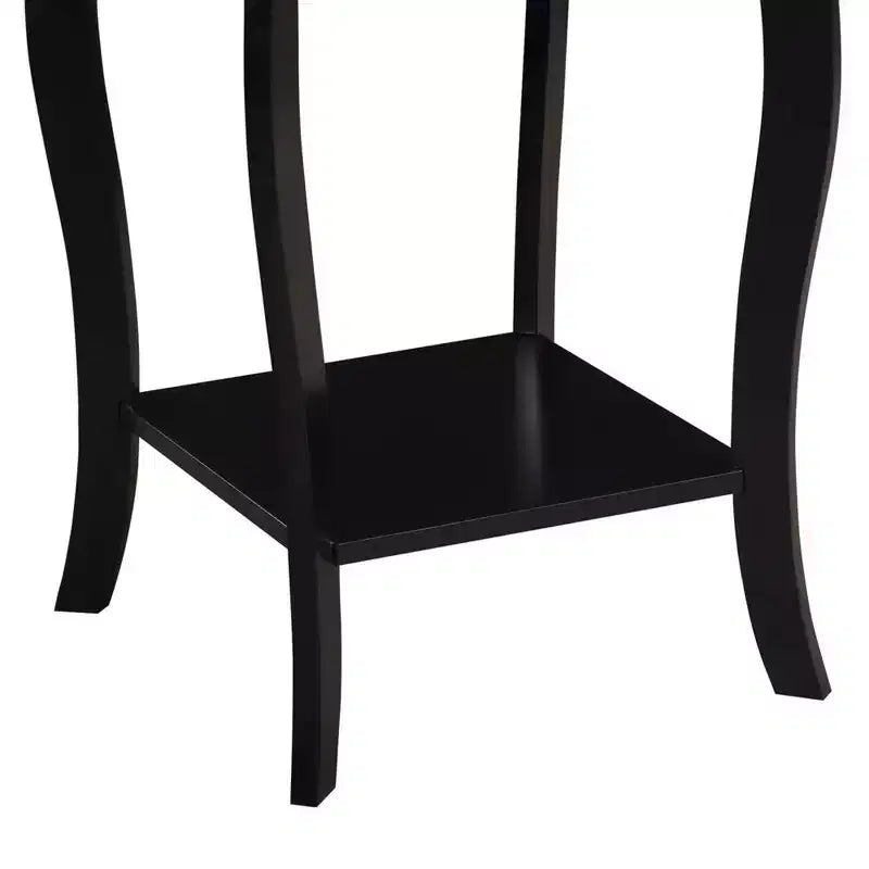 HomeStock Square Wood Table Top End Table 1 -piece
