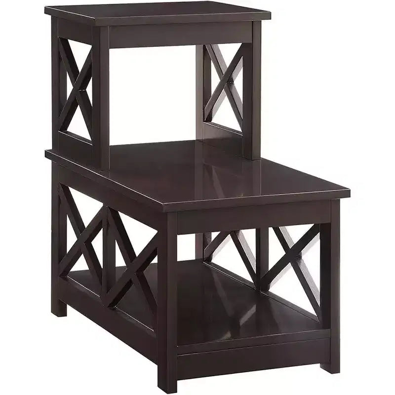 HomeStock Rectangle Wood Table Top End Table 1 -piece