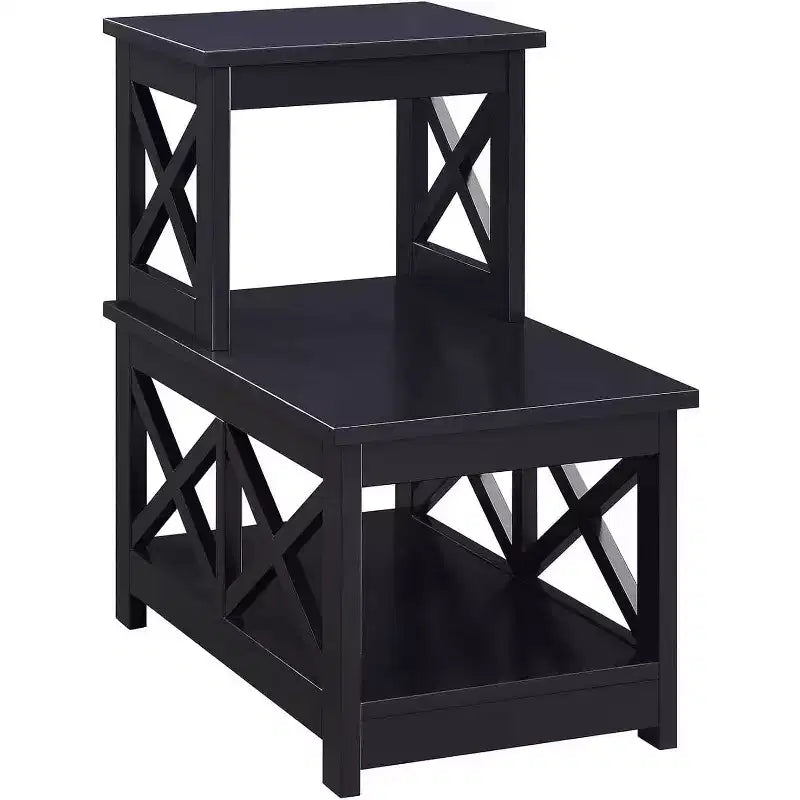 HomeStock Rectangle Wood Table Top End Table 1 -piece