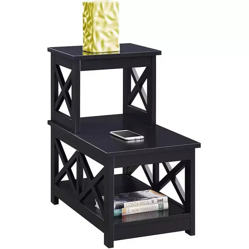 HomeStock Rectangle Wood Table Top End Table 1 -piece