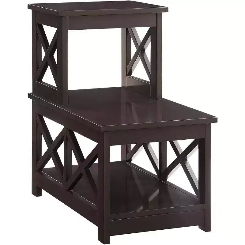 HomeStock Rectangle Wood Table Top End Table 1 -piece