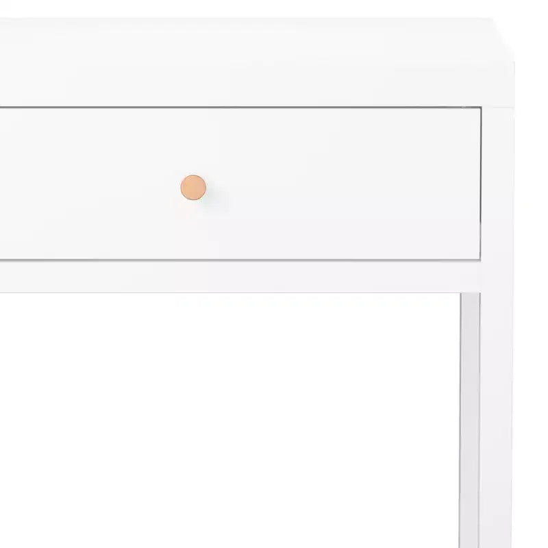 Minimalist Nightstand Drawer Storage Round/Cylinder (W808P298012)