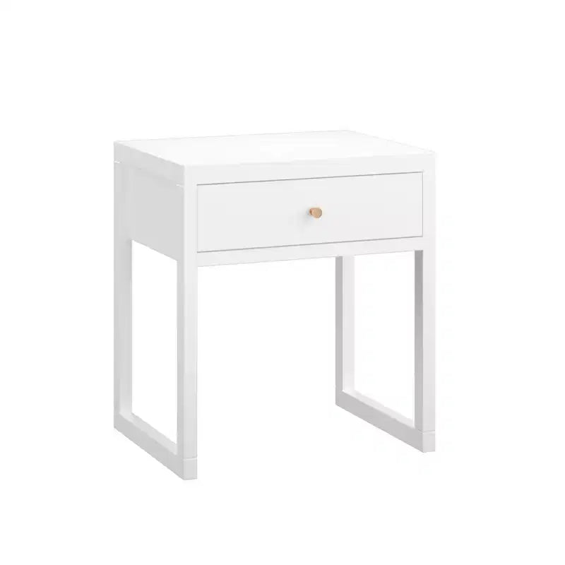 Minimalist Nightstand Drawer Storage Round/Cylinder (W808P298012)