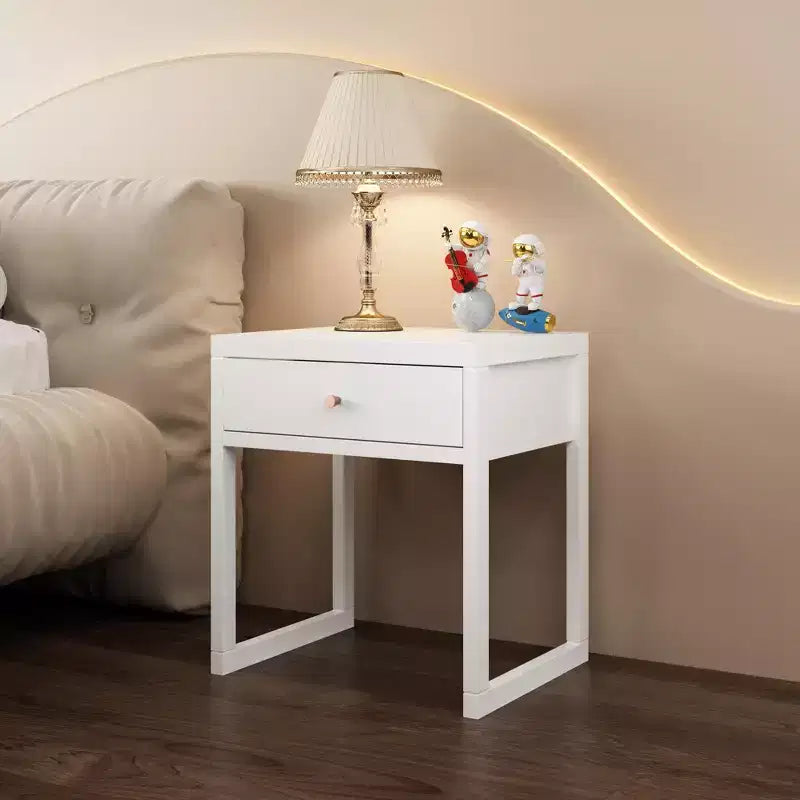 Minimalist Nightstand Drawer Storage Round/Cylinder (W808P298012)