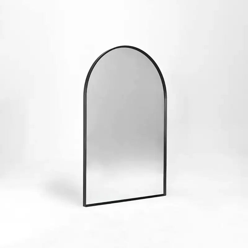 GDFStudio Achara Modern Aluminium Arched Bathroom Wall Mirror