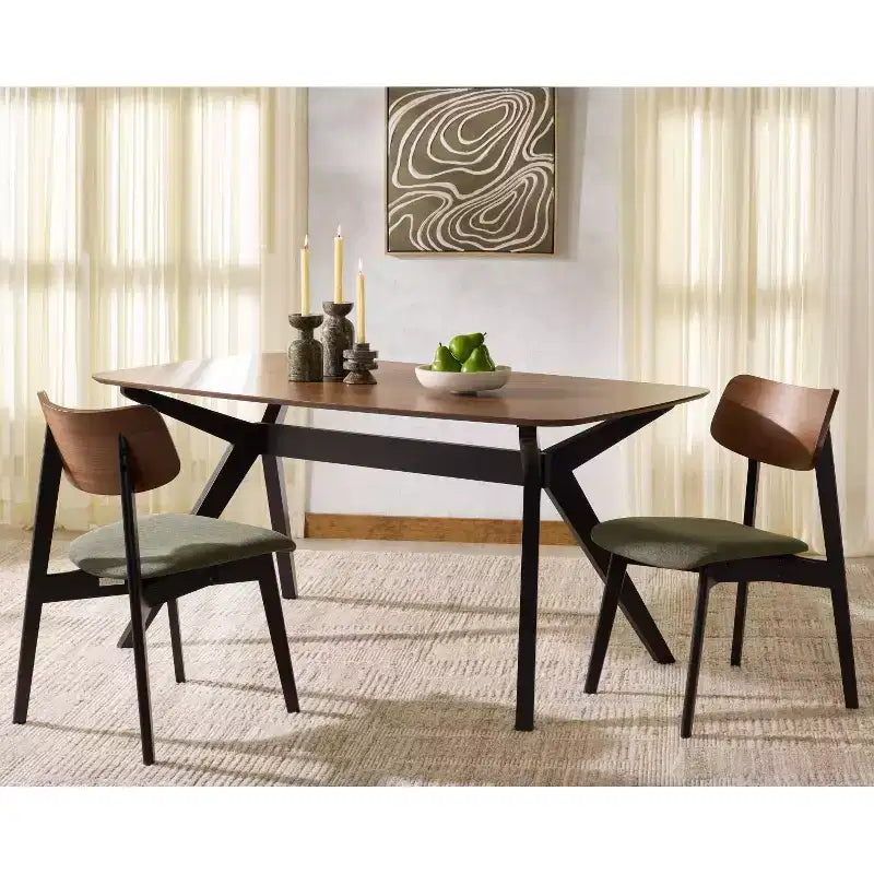 Divya Wood Dining Chair (Set of 2) - SFV6710 - Safavieh Couture