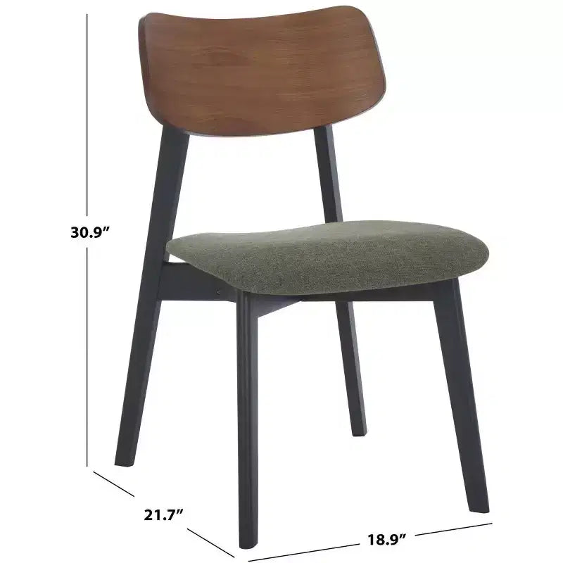 Divya Wood Dining Chair (Set of 2) - SFV6710 - Safavieh Couture