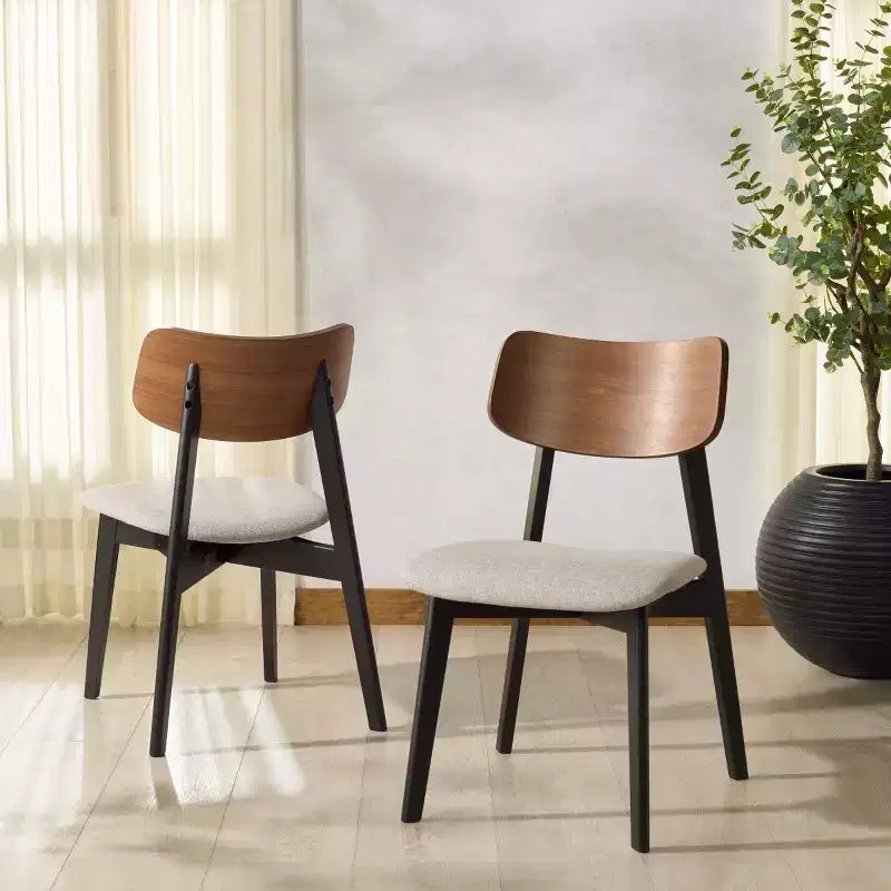 Divya Wood Dining Chair (Set of 2) - SFV6710 - Safavieh Couture