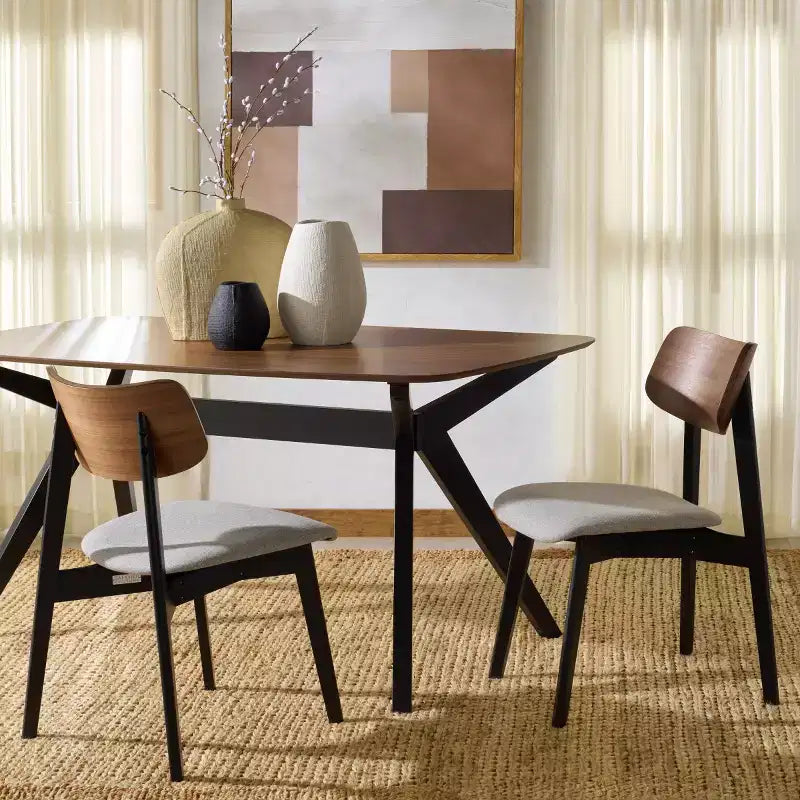 Divya Wood Dining Chair (Set of 2) - SFV6710 - Safavieh Couture