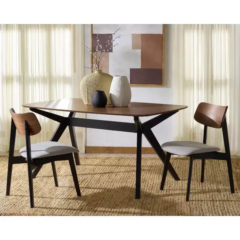 Divya Wood Dining Chair (Set of 2) - SFV6710 - Safavieh Couture