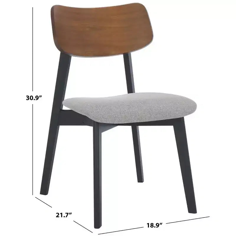 Divya Wood Dining Chair (Set of 2) - SFV6710 - Safavieh Couture