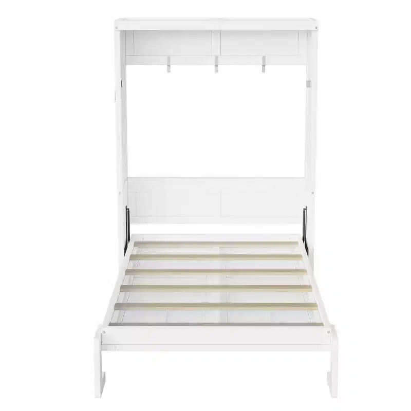 Polibi Murphy Bed with Foldable Cabinet