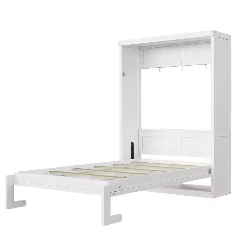 Polibi Murphy Bed with Foldable Cabinet