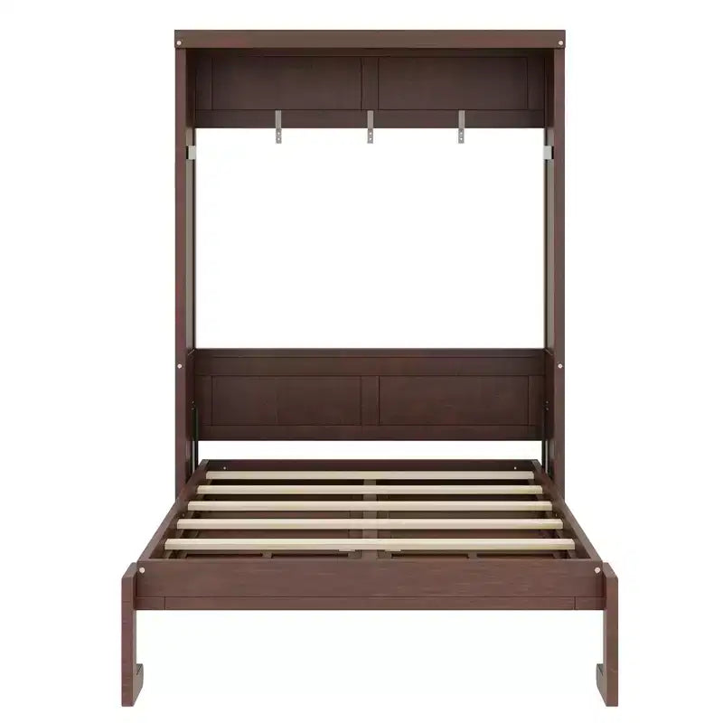 Polibi Murphy Bed with Foldable Cabinet