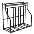 Garage Bike Rack, Bike Storage Rack, 4-Bike Stand, Bicycle Storage Rack for Indoor Organizer, Sporting Gear Storage Station