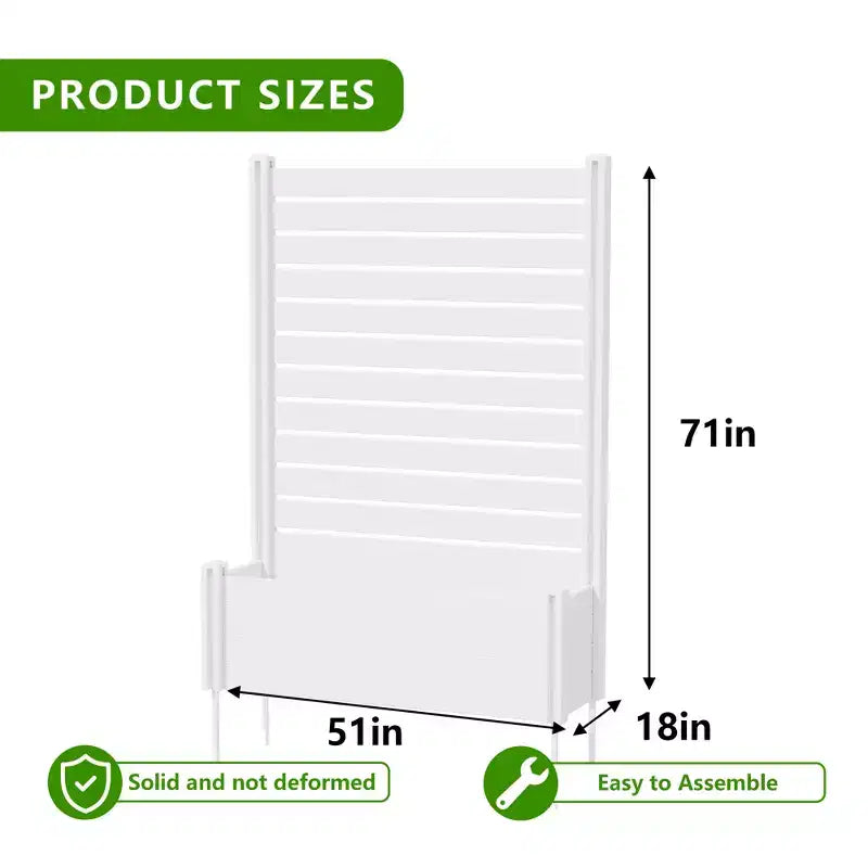 MAYEERTY 67x28x15 Inch White Wood Grain Freestanding 4-Door Storage Cabinet with Solid Wood Doors for Home Living Room