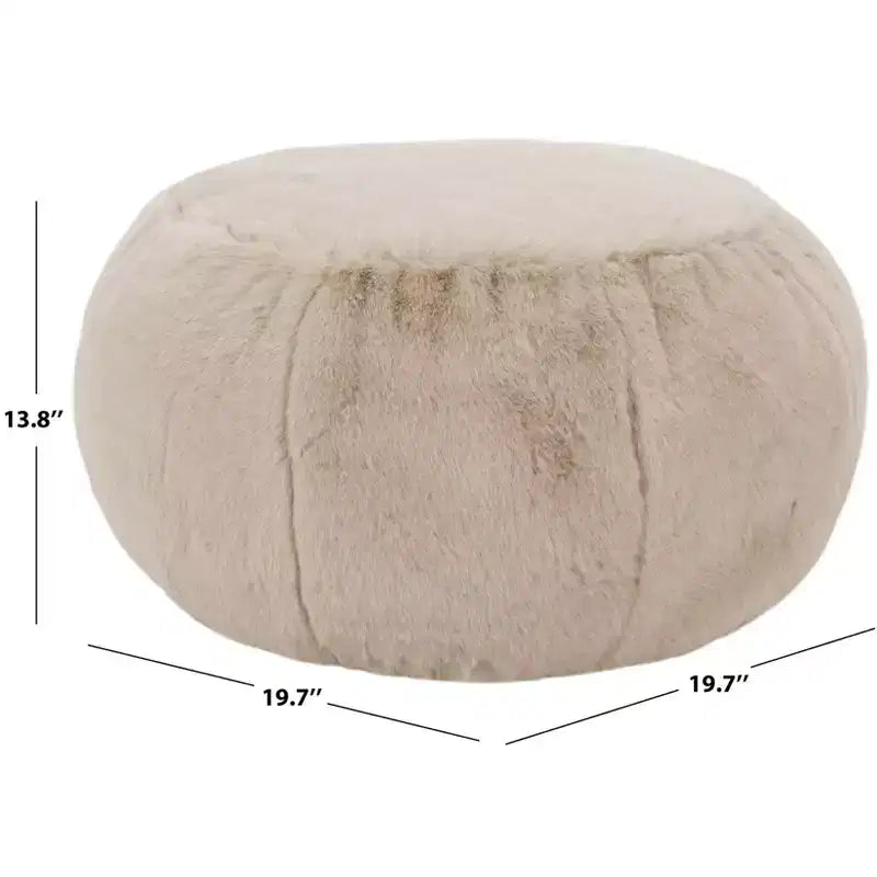 Gracelina Round Pouf - SFV2011 - Safavieh Couture