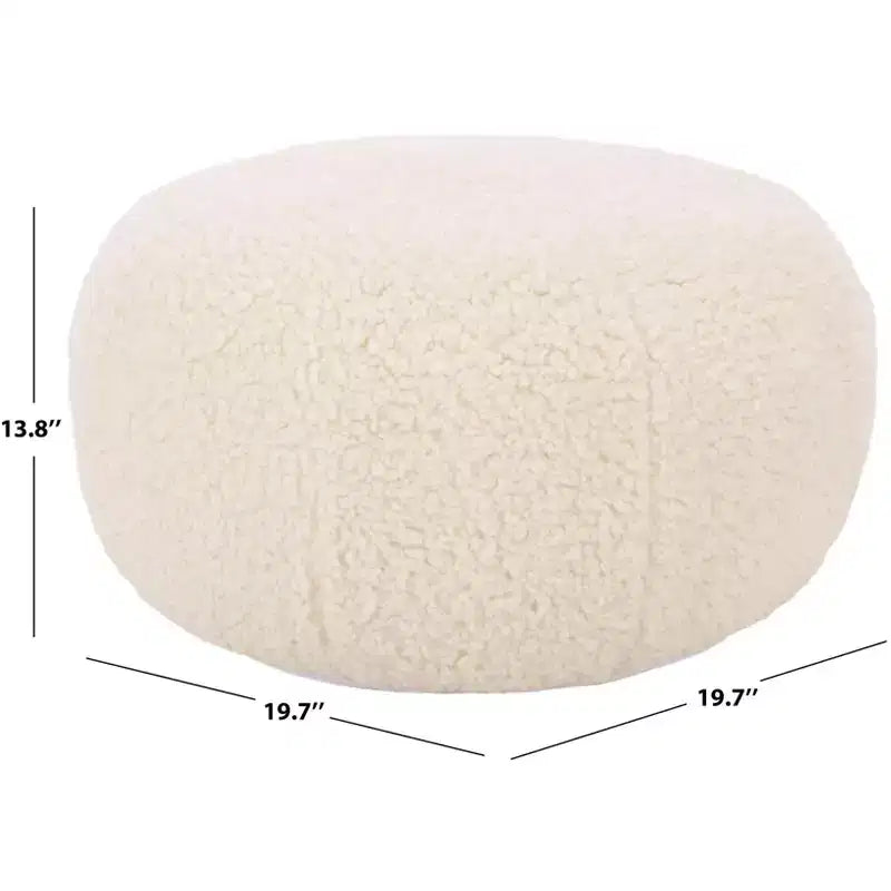 Gracelina Round Pouf - SFV2011 - Safavieh Couture