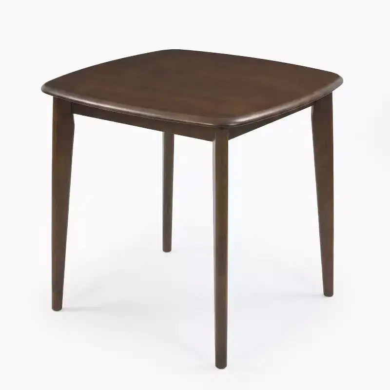 Christopher Knight Home Lukas Modern Square Rubber Wood Counter Table with Curved Edge