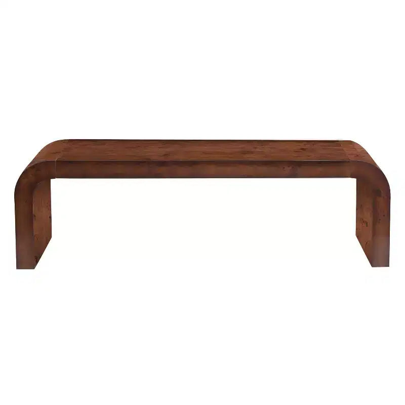 Christopher Knight Home Arden Modern Waterfall Coffee Table with Curved Edges