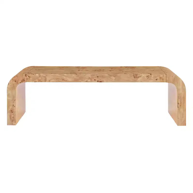 Christopher Knight Home Arden Modern Waterfall Coffee Table with Curved Edges