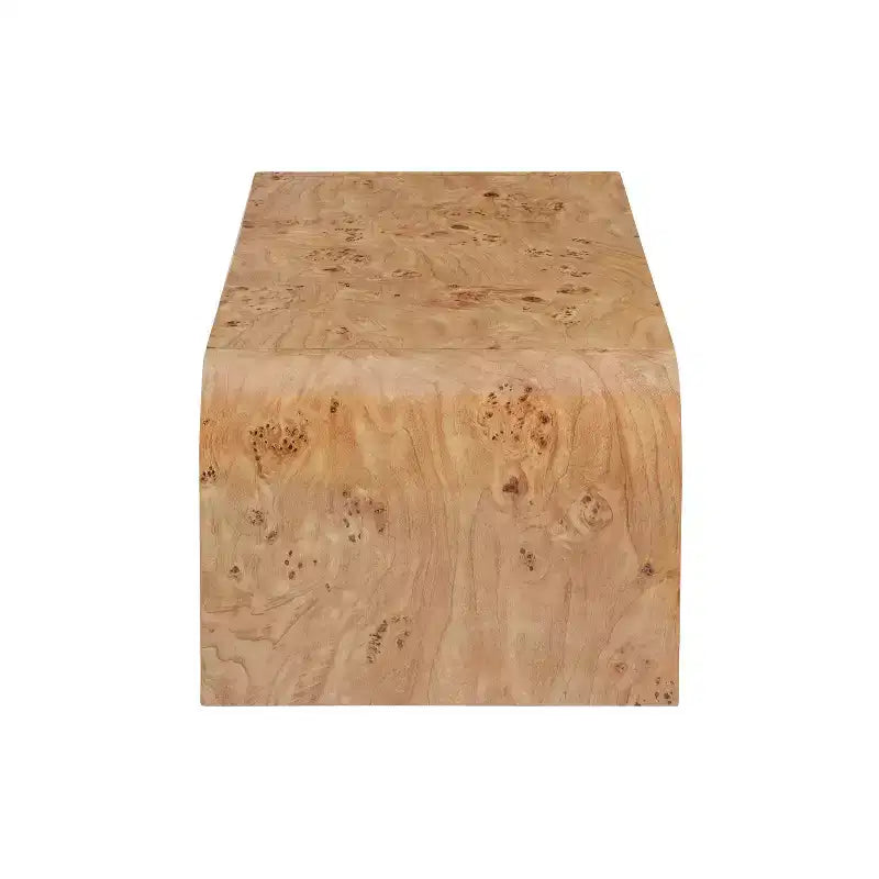 Christopher Knight Home Arden Modern Waterfall Coffee Table with Curved Edges