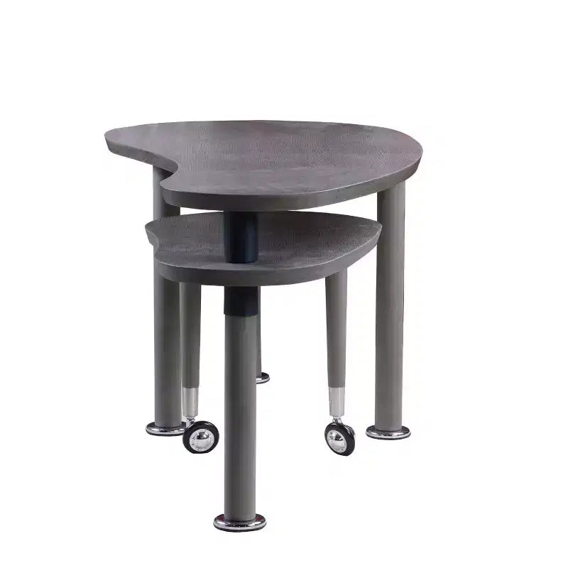 Ora Maison Modern Coffee Table  Cocktail Table with Solid Wood Legs & Sliding Extension for Living Room