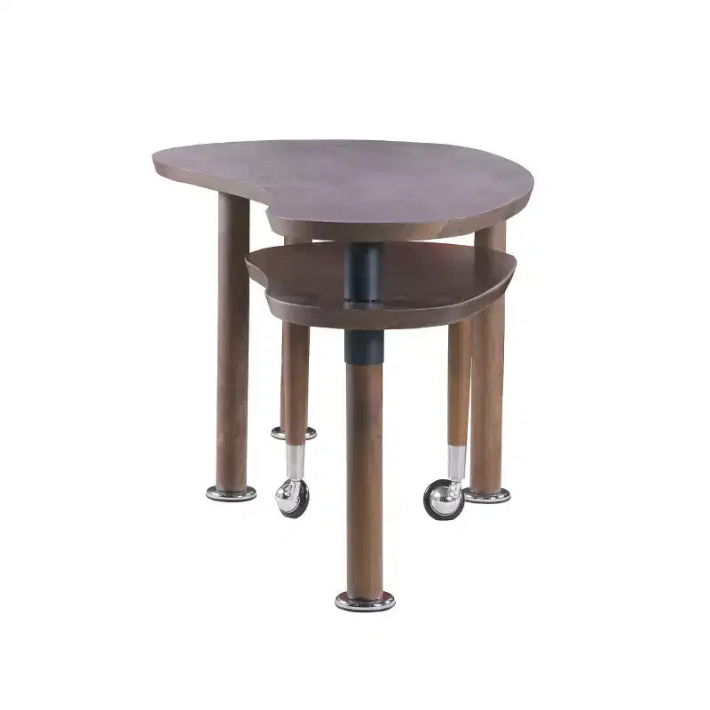 Ora Maison Modern Coffee Table  Cocktail Table with Solid Wood Legs & Sliding Extension for Living Room