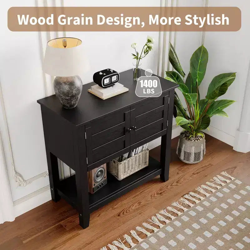 20-29 Gallon Aquarium Stand Dual Tier, Anti-Tipping Design, Open Storage, for Living Room, Home