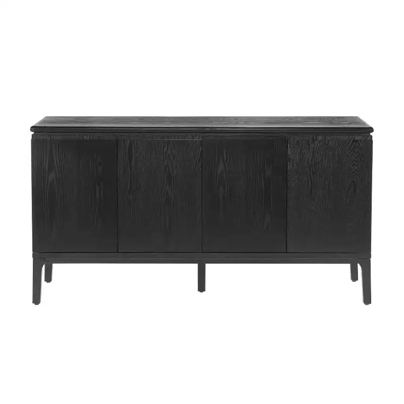 Christopher Knight Home Andy 59'' Modern 4-Door Sideboard with Rubberwood Legs
