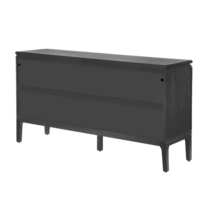 Christopher Knight Home Andy 59'' Modern 4-Door Sideboard with Rubberwood Legs
