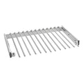 Rev-A-Shelf 24 Pull Out Wire Frame for 9 Pairs of Trouser Pant Rack for Space Saving Home Closet Storage Organization, Chrome, PSC-2414CR