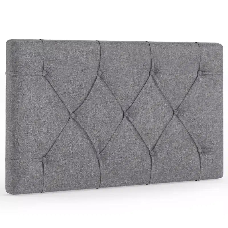 Costway Upholstered Headboard for Twin Size Bed w/ Fabric Upholstery Adjustable Height