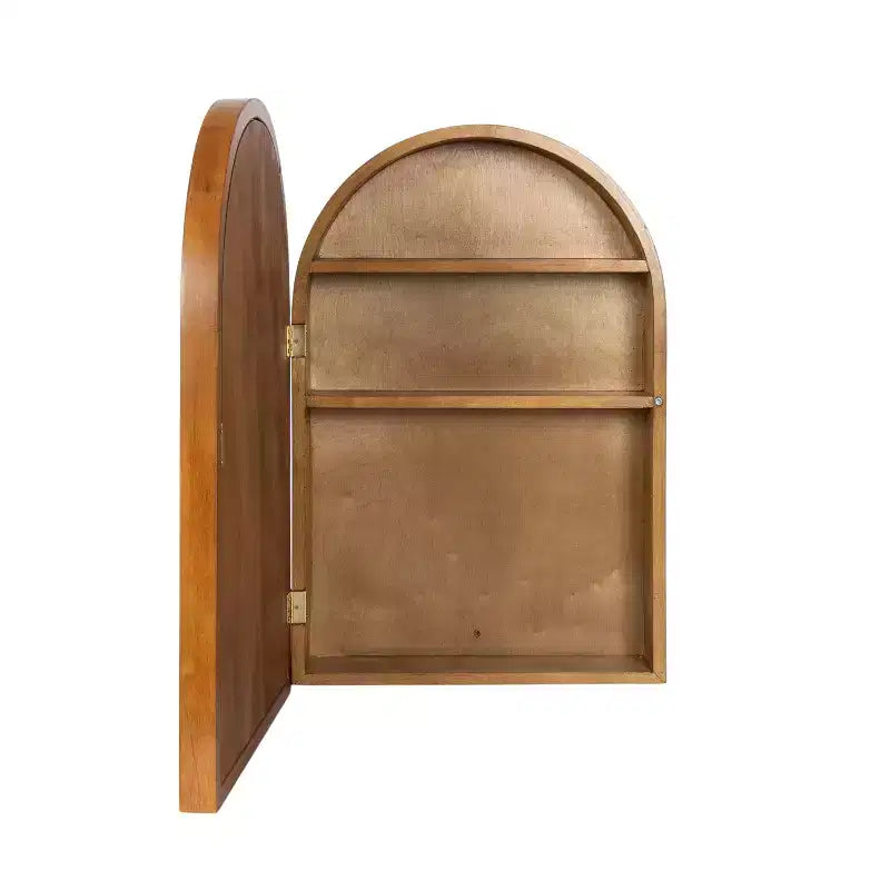 Kate and Laurel Hatherleigh Arch Mirror Vanity Cabinet