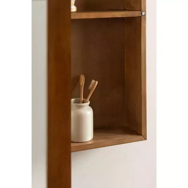Kate and Laurel Hatherleigh Arch Mirror Vanity Cabinet