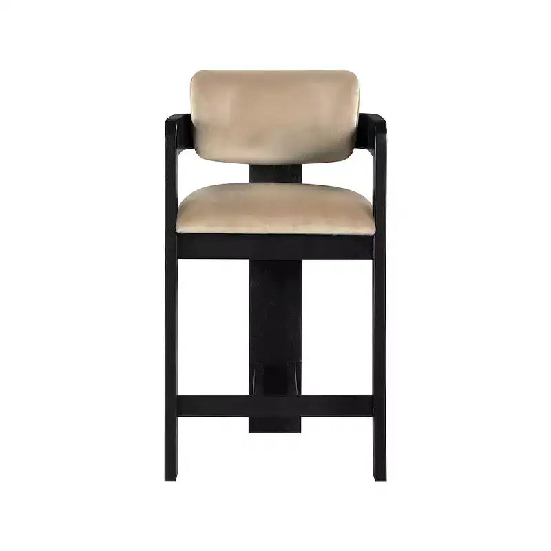 Meridian Furniture Sacha Velvet Bar Stool