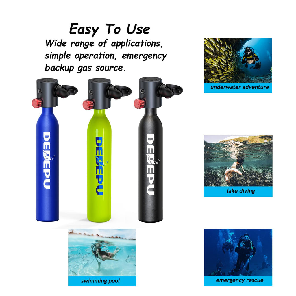 DEDEPU Certified Reusable Underwater Breathing