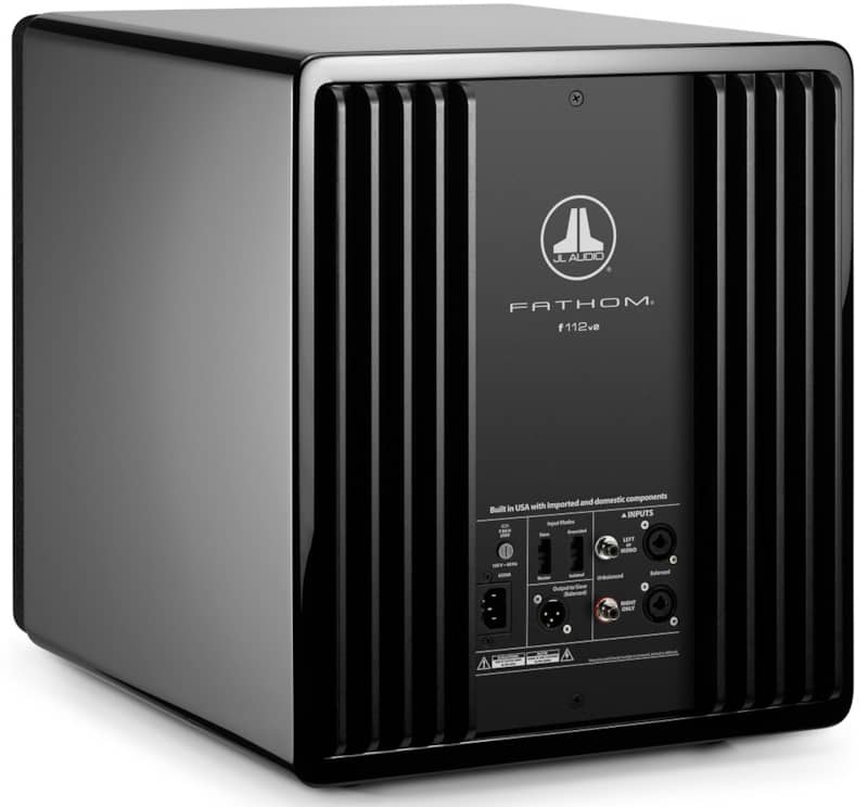 JL Audio Fathom f112 Aktiv-Subwoofer, Hochglanz Schwarz