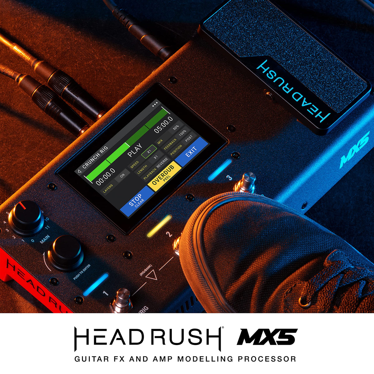 HeadRush MX5 Gitarren-Modeller & Effektpedal