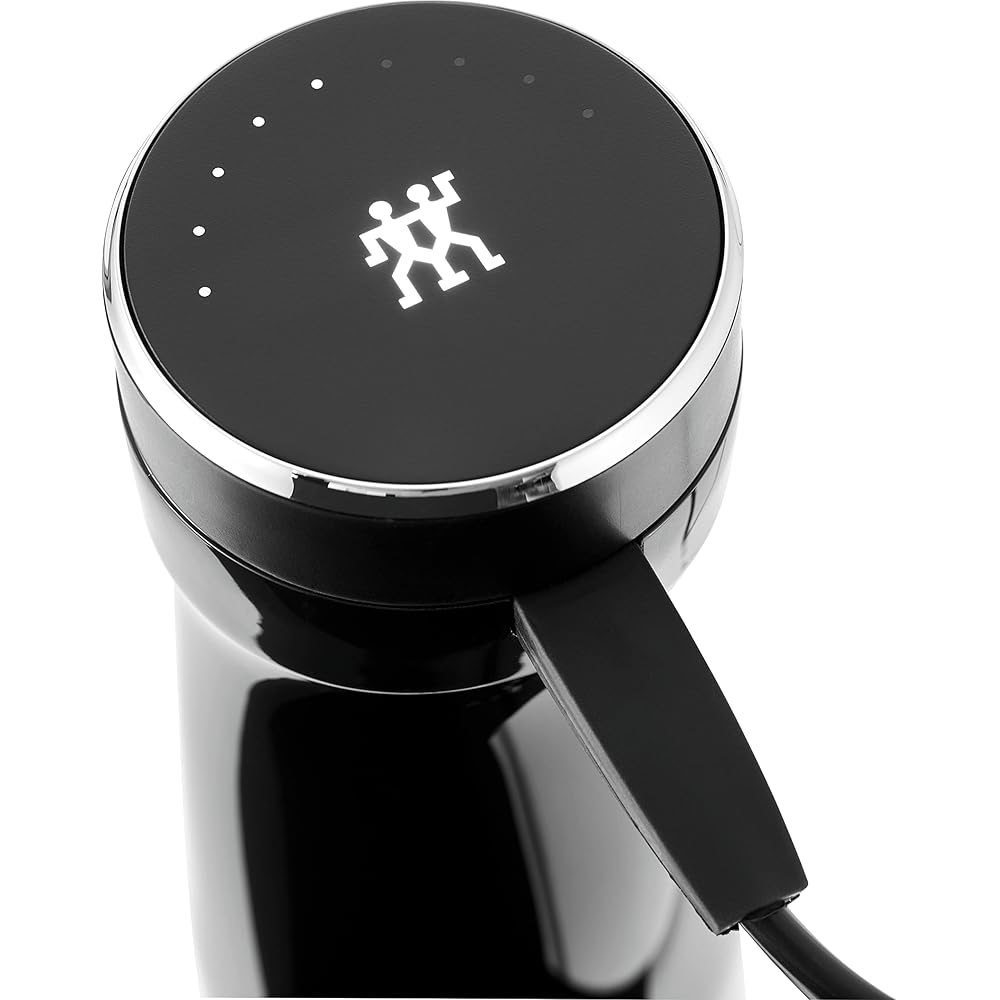 ZWILLING ENFINIGY Mixeur Plongeant avec Lame à Ailettes en Acier Inoxydable, Verre Doseur 600 ml, Noir : Cuisine et Maison
