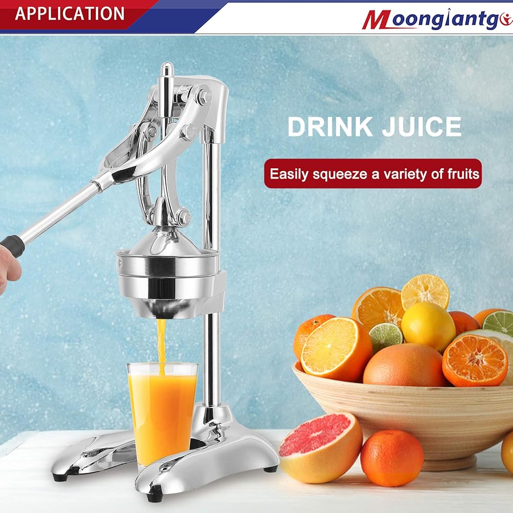 Moongiantgo Presse à Agrumes Manuelle Double Mode, Presse à Citron Professionnelle Avec Levier Facile, Presse à Main Ergonomique Pour Orange, Grenade, Citron Vert Et Pastèque : Cuisine et Maison